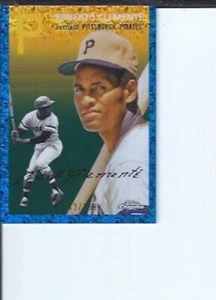 Roberto Clemente 2023 Topps Chrome Platinum Blue Diamond Refractor #ed / 199 - Picture 1 of 1