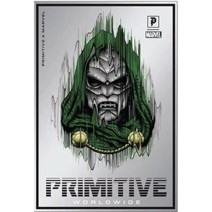 Primitive Skateboarding Doctor Doom Foil Sticker Hologram - Picture 1 of 1
