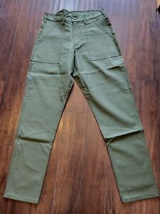 Stan Ray Slim Fatigue Pants #1301P Olive Made in USA