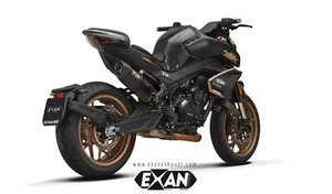 CF Moto 800NK 2023-2024 Exan Exhaust Slipon Silencer Muffler X-Black Carbon - Picture 1 of 2