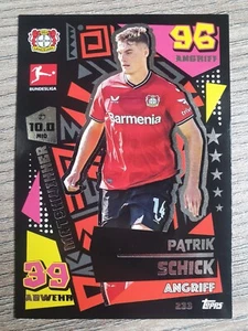 Match Attax Bundesliga 22/23 - 233 - Patrik Schick. Matchwinner. 04 Leverkusen - Picture 1 of 1