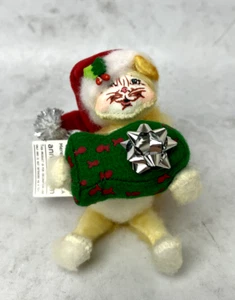 Annalee 4" Fishy Gift Tabby Kitty Cat 2013 w/ Tag 750713 - Picture 1 of 11