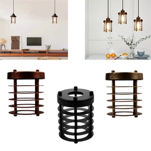 Vintage Deckenlampenschirm Hängelampenschirm Lampe Industrie Käfig Leuchte Schirm - Bild 1 von 16
