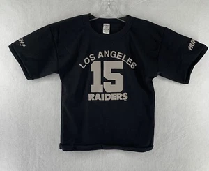 Vintage Los Angeles Raiders football jersey boys medium Jeff Hostetler Hutch - Picture 1 of 9