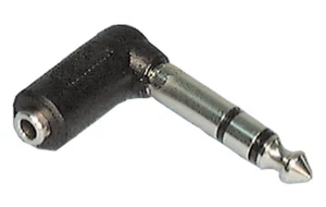 Philmore 559RA Adattatore Jack Stereo Angolo Retto 1/4" a 1/8" (3,5mm) - Foto 1 di 1