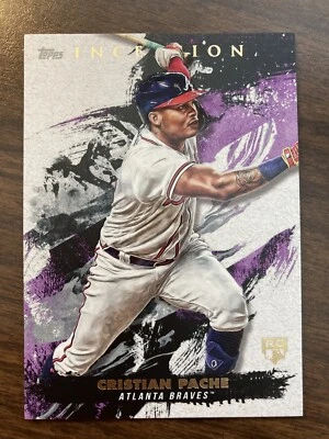 CRISTIAN PACHE 🔥 2021 Topps Inception RC #63 Atlanta Braves Oakland A’s SHARP! - Image 1 of 4