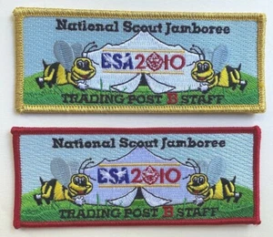 2010 National Jamboree - Trading Post "B" Staff Set - Picture 1 of 3