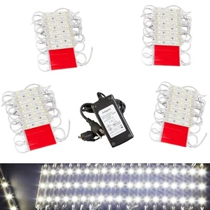 LEDUPDATES 60FT STOREFRONT window LED LIGHT white 5050 MODULE with UL 12v Power - Picture 1 of 9