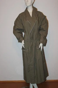 HOM Morgenmantel " Bathrobe Plata Long" Gr. 6  olive Robe Herren Bademantel - Picture 1 of 6