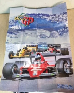 Super Monaco GP Sega Promotional Poster 60cm x 40cm,16 inch x 24 inch.Excellent - Picture 1 of 3