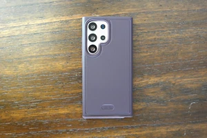 Tudia Dual Layer Shockproof Samsung S24 Ultra Hülle - Lila - Bild 1 von 13