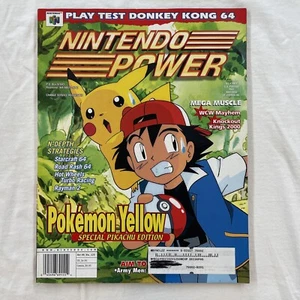 Near Mint Nintendo Power Pokemon Yellow Vol 125 Both Posters And Comic Attached - Picture 1 of 7