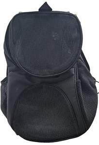 Foldable Pet Backpack for Cats & Small Dogs Travel with Breathable Mesh Windows - Picture 1 of 4