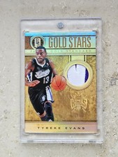 2011-12 Panini Gold Standard Gold Stars Materials Patch Tyreke Evans /5