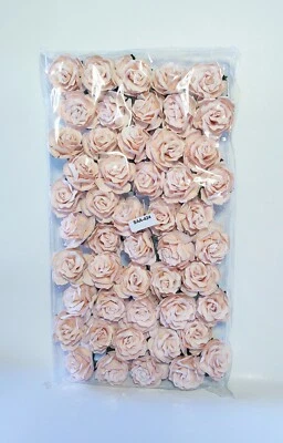 50 Light Pink Wild Roses, Mulberry Paper Roses #SAA-424 - Image 1 of 2