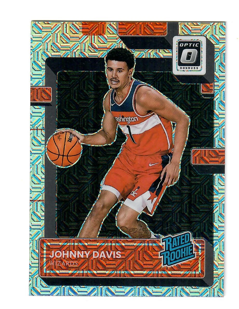 JOHNNY DAVIS 2022-23 DONRUSS OPTIC CHOICE HOLO ROOKIE #206 $20 WISCONSIN BADGERS