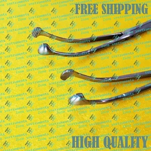 2pc Thoracoscopy Grasper Tissue Forceps Instruments for Thoracic Surgery 15 " - Picture 1 of 2