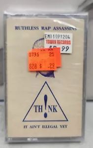 Ruthless Rap Assassins - Think, It Ain't Illegal Yet - Cassette Tape Hip Hop - Picture 1 of 2