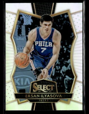 Ersan Ilyasova 2016-17 Panini Select #163 Silver Prizms Philadelphia 76ers - Image 1 of 2