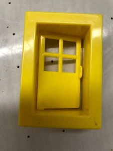 Lincoln Logs GELBE TÜR Stück Kunststoff Zubehör Ersatz - Bild 1 von 2