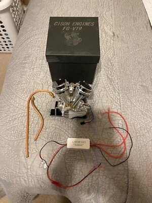 Motor Cison Modelo Panhead 4 Tiempos V-Twin Sin Usar con Módulo de Sistema de Encendido Foto 1 de 4