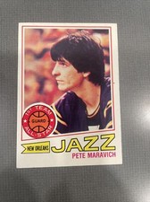 PETE MARAVICH 1977-78 Topps #20 New Orleans Jazz Basketball Card