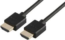 1.64FT, 0.5M / 500MM, HIGH SPEED UHD HDMI LEAD WITH ETHERNET, MALE T FOR AV:LINK