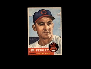 1953 Topps 187 Jim Fridley EX #D1,241409