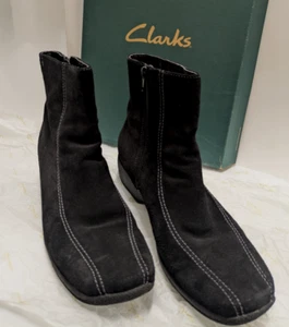 Clarks Women's Ashlyn Ankle Boots - Black 9M - Picture 1 of 5