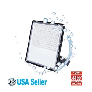 Outdoor LED Flood Light 150W Super Bright Stadium Light 800W Equivalent Daylight - Picture 1 of 6