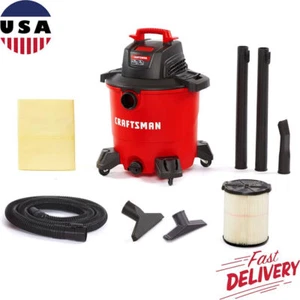 Wet/Dry Vacuum Cleaners W/ Attachments Utility Nozzle Hand Tools Waterproof New - Picture 1 of 15