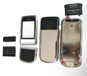LUXURY NEW Nokia 8800e Arte Limited Edition Cover Housing Covers Case - Zdjęcie 1 z 1