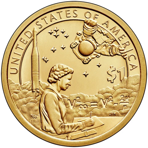 2019-P  NATIVE AMERICAN DOLLAR COIN (American Indians in the Space Program) Cover