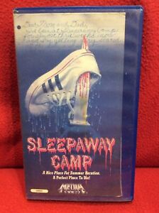 Sleepaway Camp (VHS) Media 1984 Felissa Rose *Ex Rental* rare vhtf 