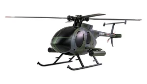 HUGHES MD500 HELIKOPTER MILITÄR 4-KANAL 6G RT Amewi 25353 - Bild 1 von 8