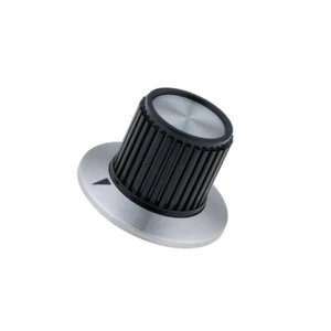 RN-112B knob with flange plastic Ø axis: 6.35mm Ø22.7x23mm SCI - Picture 1 of 1