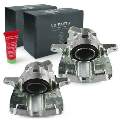 2x Front Brake Caliper for Audi 80 90 100 Seat Ibiza VW Golf 3 Passat 35I Polo - Image 1 of 3