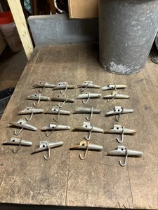 Vermont VT Metal Tin Sugaring Maple Tree Taps Sap Spouts Spiles Hanger Hooks Lot - Picture 1 of 11