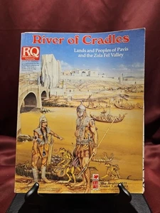 River of Cradles Lands & People Of Pavis Avalon Hill Runenquest Glorantha RPG Karte - Bild 1 von 8