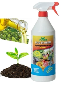 1Lt di Olio di NEEM Spray liquido BIOLOGICO piante Afidi Agricoltura Universale - Foto 1 di 5