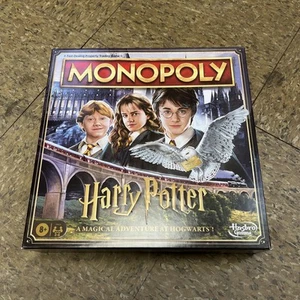 Monopoly Harry Potter Edition Board Game | a Magical Adventure at Hogwarts - Picture 1 of 4