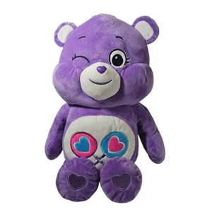 Peluche Care Bear Share Bear Desbloquear el Jumbo Púrpura Mágico 60 cm 24" - Imagen 1 de 11