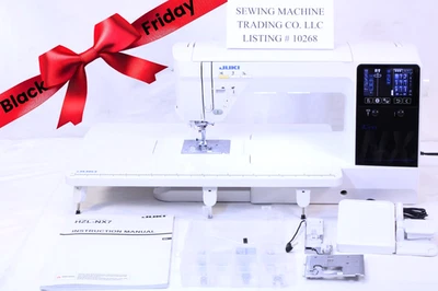 JUKI KIREI HZL-NX7 SEWING + QUILTING MACHINE W/ BUILT-IN WALKING FOOT 88 HRS USE - Image 1 of 4