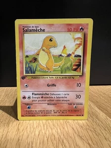 Salameche Charmander 1st Edition Base Set 46/102 Excellent Pokemon 1999 - Picture 1 of 2