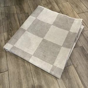 Jaque Checkered Ruggable 8x10 Rug Only! No Pad. Machine Washable Stone/Cream - Picture 1 of 4