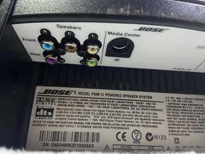 Bose Model PS48 III Powered Speaker System Subwoofer Only w/ power cord - Picture 1 of 10