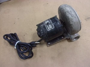 Ventilateur ventilateur souffleur d'air forcé électrique forge four à gaz naturel Johnson vintage - Photo 1/11