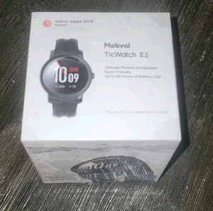 Ticwatch E2 Smartwatch, 5 ATM Waterproof, Swim-ready, Built-in GPS, Heart-rate M - Picture 1 of 2