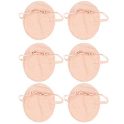 3 Pairs Cotton Underarm Sweat Pads Absorbent Sweat Guards For Women - Image 1 of 4