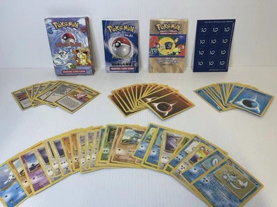 ✅ Pokémon Trading Card Game Jungle Water Blast Theme Deck 1999 - Image 1 of 4